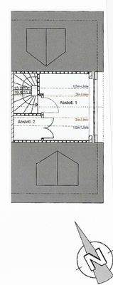 Grundriss Spitzboden