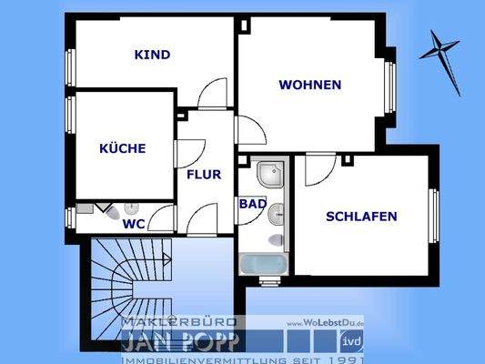 Grundriss Dachgeschoss