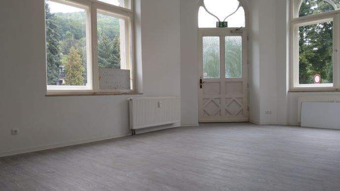 Wohnzimmer mit offener Küche Bild 1