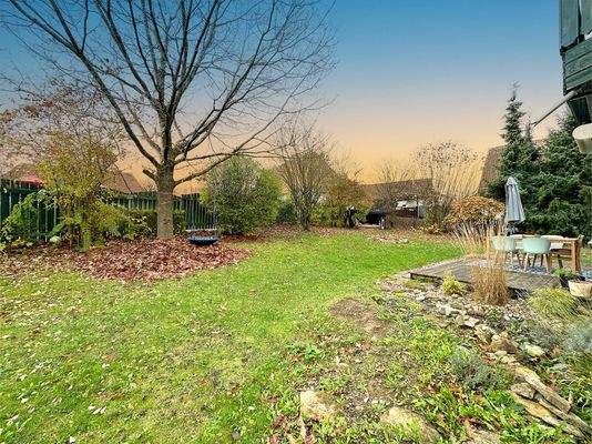 Blick in den schönen Garten