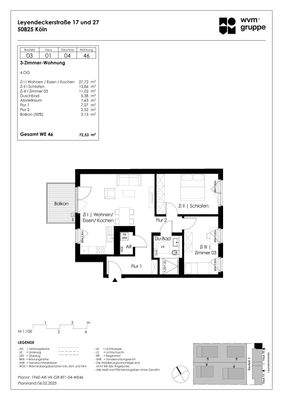 Grundriss WE 03.01.04.46
