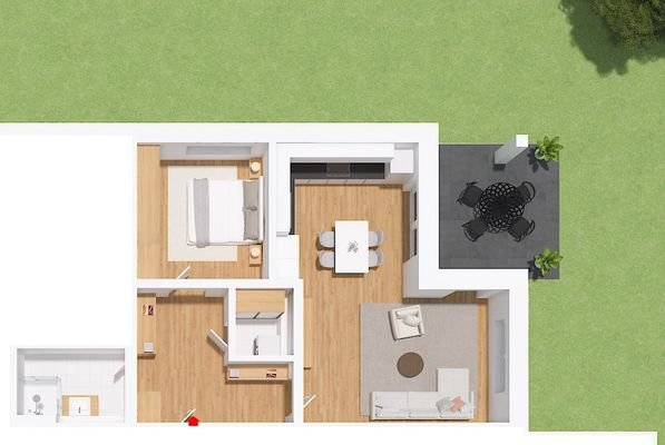 Wohnungsgrundriss
