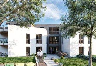 Ostansicht Eingangsbereich