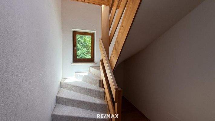 vom OG zum DG Stiegen