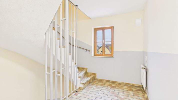 gepflegtes Treppenhaus