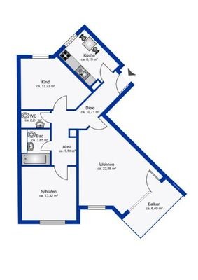 Grundriss bearbeitet
