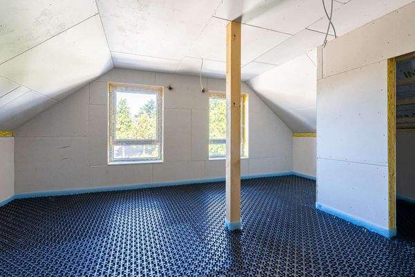 Schlafen mit Ankleide