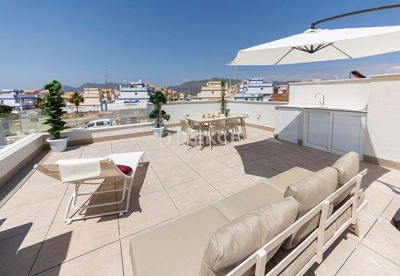 Detached Villas 400 m from the Beach in Almería Spain