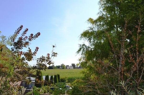 Weitblick vom Garten aus