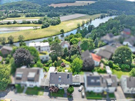 Toller Blick von oben auf das Grundstück