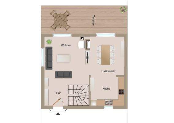 Grundriss Ergeschoss