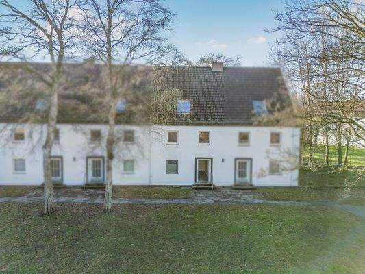 Hauseingang Luftaufnahme