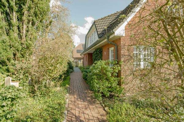 Seiten Ansicht Haupthaus 