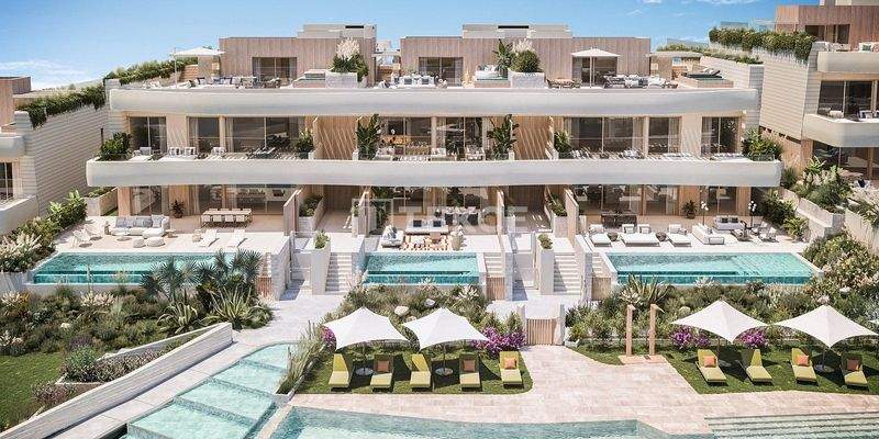 Seafront Apartments in Marbella in a Secure Complex