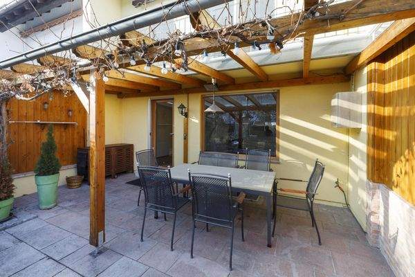 Überdachte Terrasse