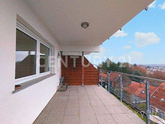 Der einzigartige Balkon für schöne Stunden