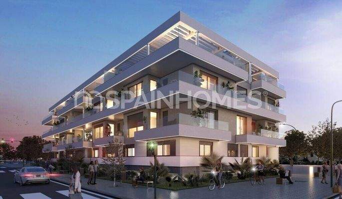 Newly-Built Flats in a Complex in Rincón de la Victoria