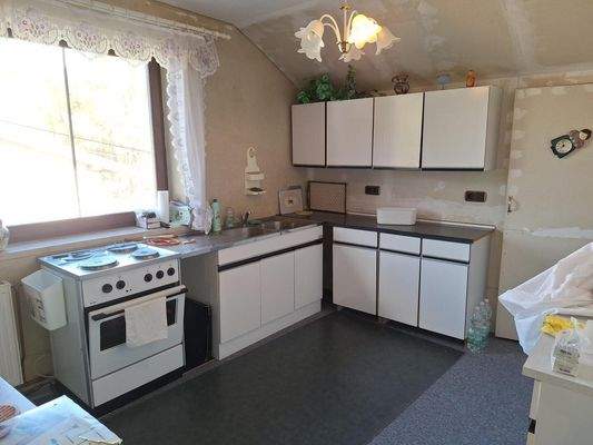 OG, Küche im Obergeschoß