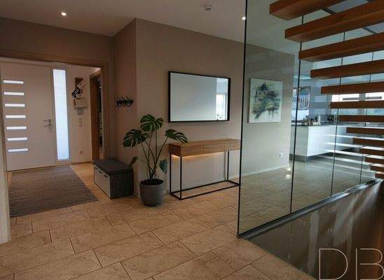 KI generiert - so könnte Ihr Eingangsbereich aussehen!