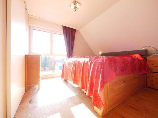 Schlafzimmer im Dachgeschoss