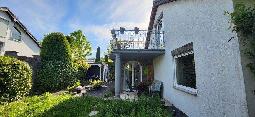 Aussenansicht Garten / Balkon