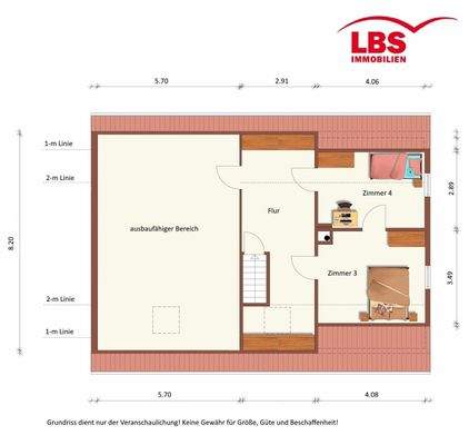 Grundriss Dachgeschoss