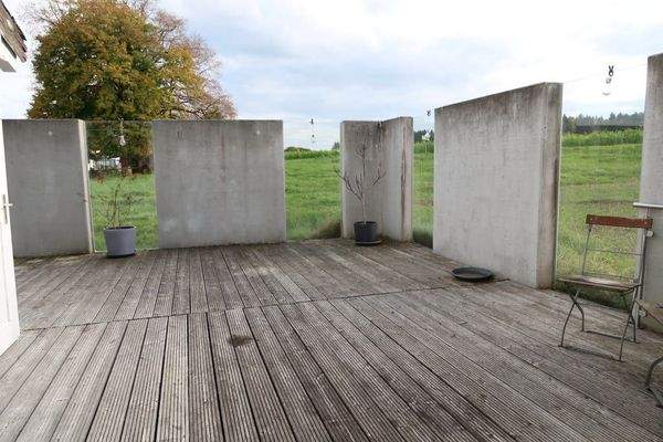 Terrasse nach Süden/Westen