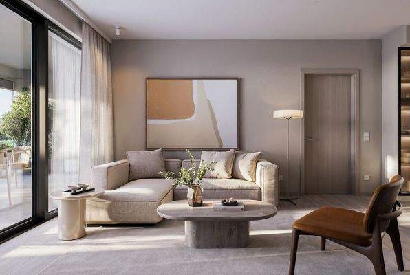 20240909-Residences Aurora - Type B - living room - coastal calm-