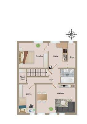 Grundriss - Dachgeschoss