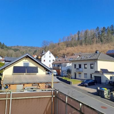 Ausblick Balkon Erdgeschoss