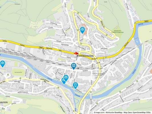 Geolyzer Kartenausschnitt