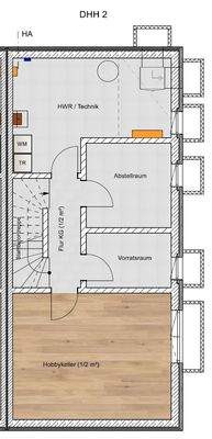 Kellergeschoss DHH 2