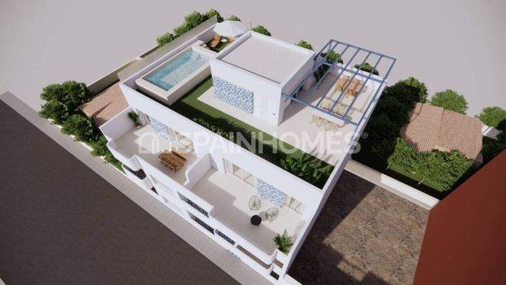 Modern Flats 200 m off the Beach in Pilar de la Horadada Alicante