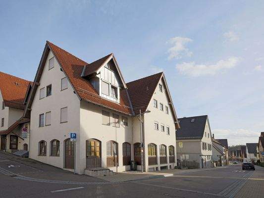 Hausansicht von der Straße