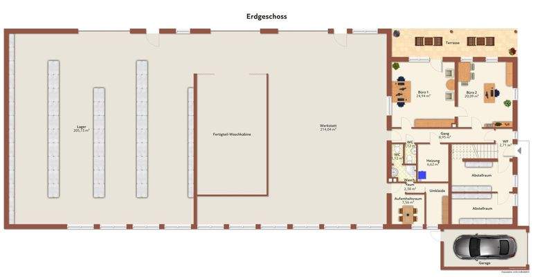 Grundriss Erdgeschoss