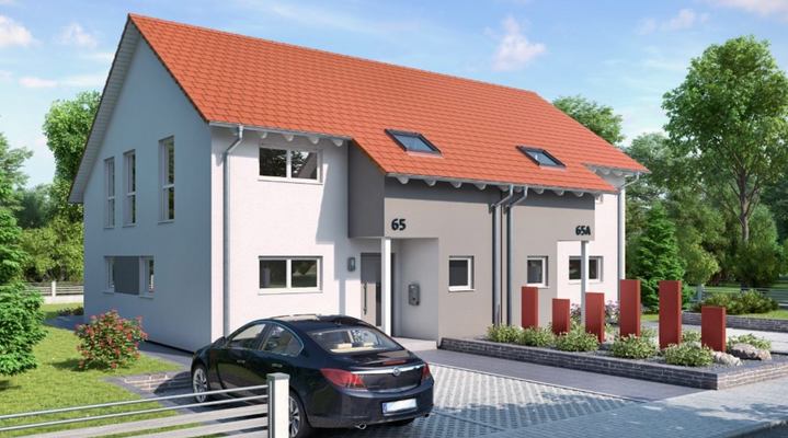 Muster Doppelhaus
