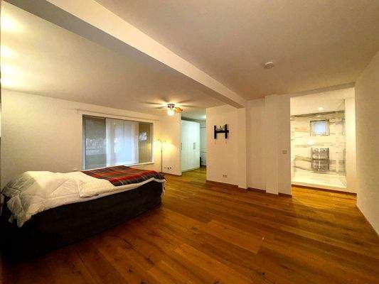 Master bedroom with en suite bathroom