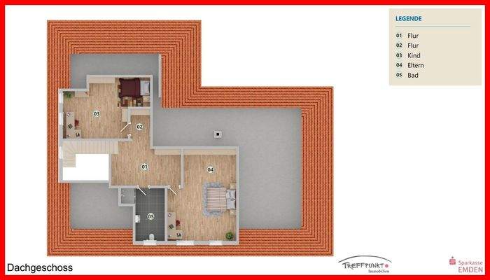 Grundriss Dachgeschoss