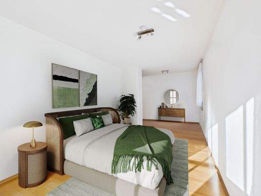 Schlafzimmer Visualisierung 