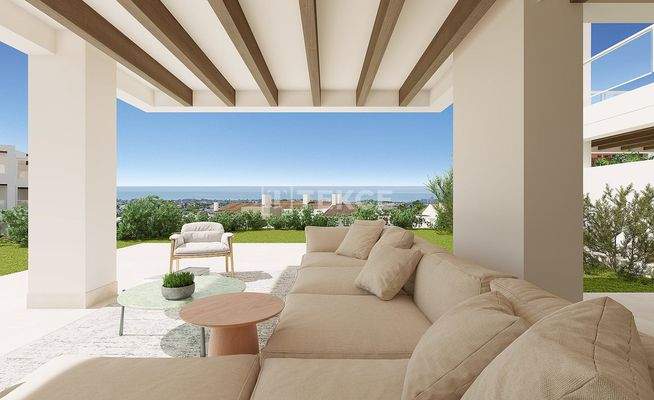 Scenic Views Apartments with Good-sized Terraces in Benahavis