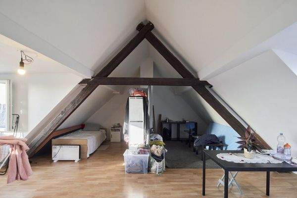 Gehobene Nutzfläche im Dachgeschoss