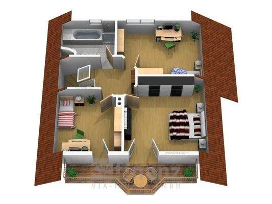 Grundriss Dachgeschoss