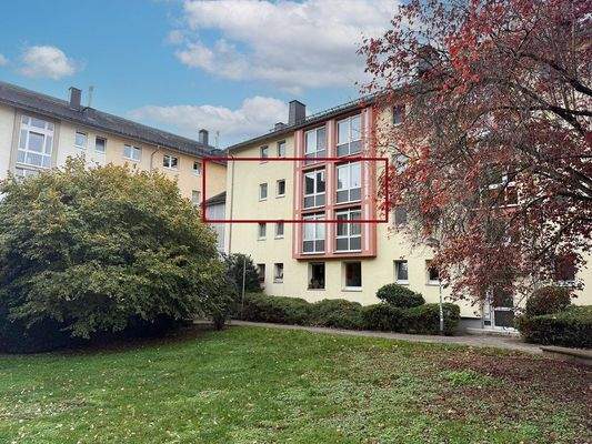 Hausansicht vom Innenhof