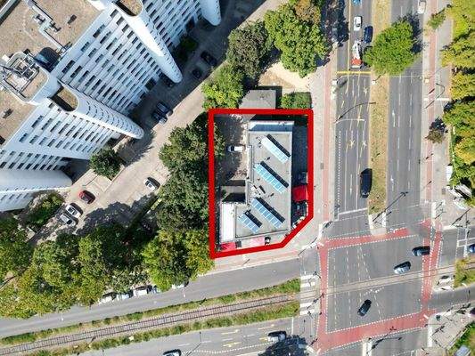 Luftaufnahme gesamtes Grundstück