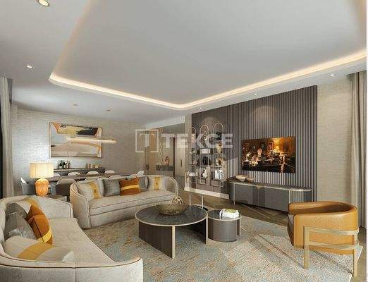 Real Estate With Rich Social Amenities in İstanbul Beşiktaş