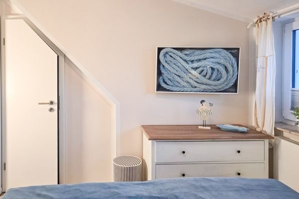Schlafzimmer mit TV