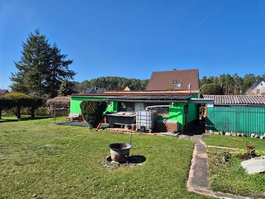 Blick vom Garten