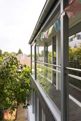 Balkon im Dachgeschoss