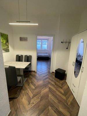 Schlafzimmer mit Vorraum