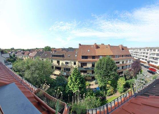 Rückwärtiger Ausblick.